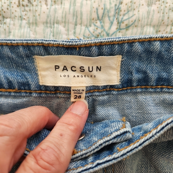 PacSun Light Blue Denim Skirt - Picture 2 of 5
